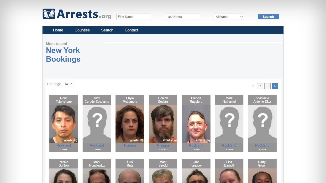 New York Arrests and Inmate Search